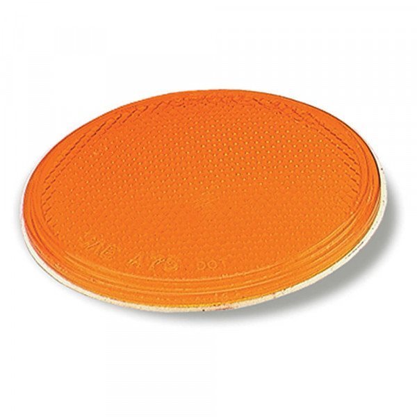 Grote Lighting REFLECTOR- 3-YELLOW- ROUND STICK-ON 40063